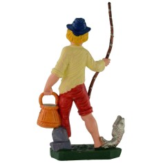 Pescatore 12 cm in pvc Mondo Presepi 2
