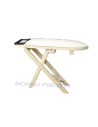 Tabla de planchar de madera en miniatura