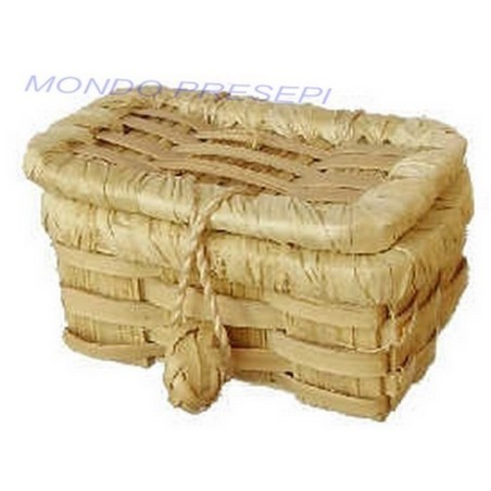Openable wicker chest cm 4