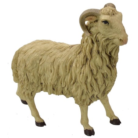 Carnero cabeza alta Pigini para estatuas de 30 cm Mundo Pesebres
