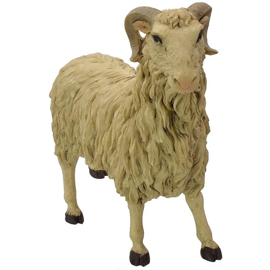 Ram with high head Pigini for statues 30 cm