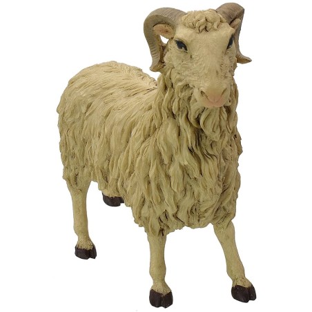 Ram with high head Pigini for statues 30 cm