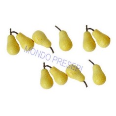 Set 8 Pere gialle mm 7 Mondo Presepi