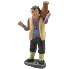 Man with amphora 10 cm