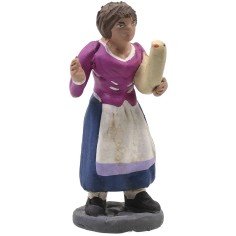 Woman with goose 10 cm