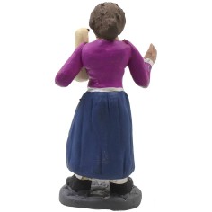 Woman with goose 10 cm 2