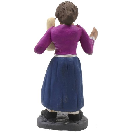 Woman with goose 10 cm