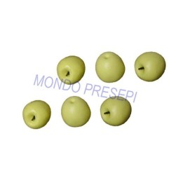 Set 6 mele gialle