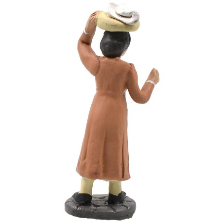 Donna con cesto di panni 10 cm Mondo Presepi