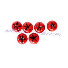 Set 6 pezzi pomodori Mondo Presepi