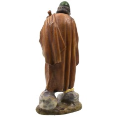 Oriental bagpiper in painted resin 10 cm economic series Landi 2