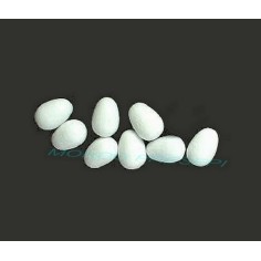 Set of 8 eggs 5x7-8 mm