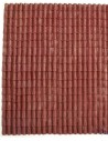 Pannello a tetto in pvc rigido rosso cm 17x25
