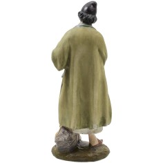 Pifferaio orientale in resina dipinta 12 cm serie economica 2