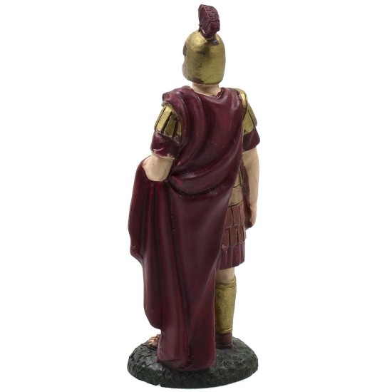 Centurión con espada en resina pintada 12 cm serie económica