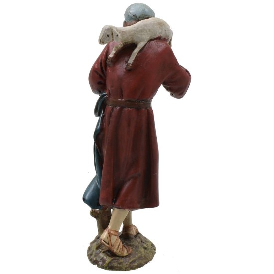 Good oriental shepherd in painted resin 12 cm Landi economic