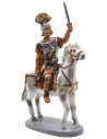 Centurión con espada a caballo en resina pintada 12 cm serie