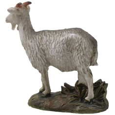 Cabra de resina pintada para estatuas de 10 cm serie económica 2