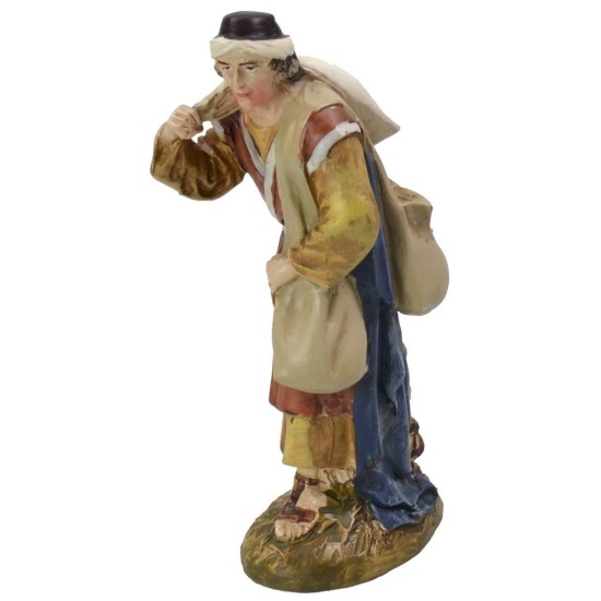 Oriental miller in painted resin 12 cm Landi economic series