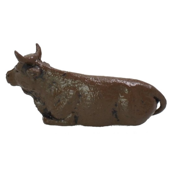 Bue sentado para estatuas de 6 cm Landi Moranduzzo Mundo