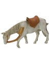 Caballo blanco cabeza baja cm 10,7x7 h