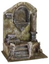 Ruina de templo antiguo de 19,5x14,5x25 cm de altura para