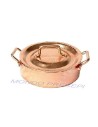 Pentola in rame cm 3x1