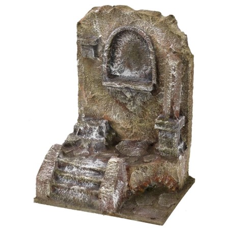 Ruin of ancient temple cm 11.5x9x15 h for statues of 6 cm