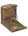 Garden setting with terracing for nativity scene cm 9x11,5x10 h