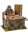 Falegname arabo in movimento serie 12 cm Mondo Presepi