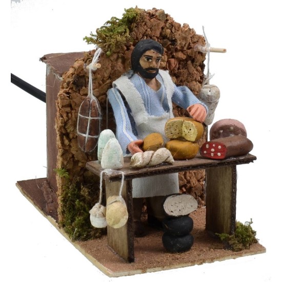 Charcutero en movimiento 10 cm Mundo Pesebre