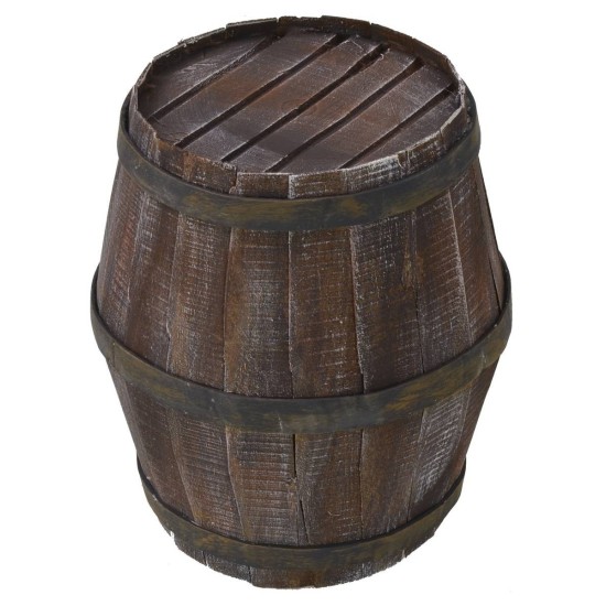 Barril para Belén de 11 cm de diámetro x 14,5 cm de altura