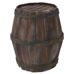 Barril para Belén de 11 cm de diámetro x 14,5 cm de altura 2