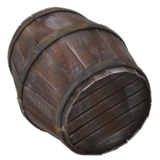 Barril para Belén de 11 cm de diámetro x 14,5 cm de altura