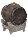 Barrel on base cm 14x12x16 h