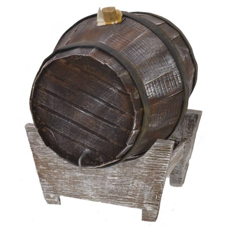 Barrel on base cm 14x12x16 h