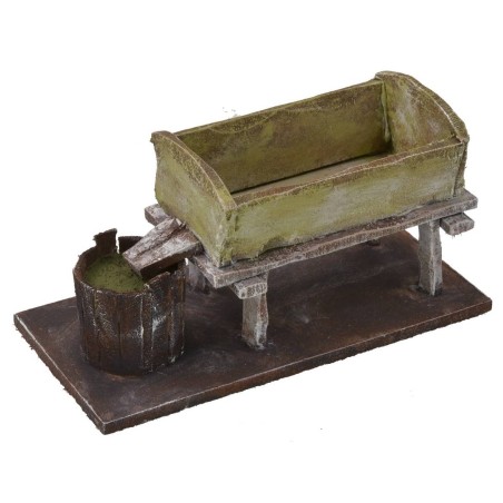 Tina para el pisado de uvas 14,5x7x7 h para estatuas de 10 cm.