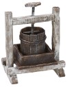 Wooden press 8.5x6x10.5 h for statues 12 cm