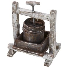 Wooden press 8.5x6x10.5 h for statues 12 cm 2