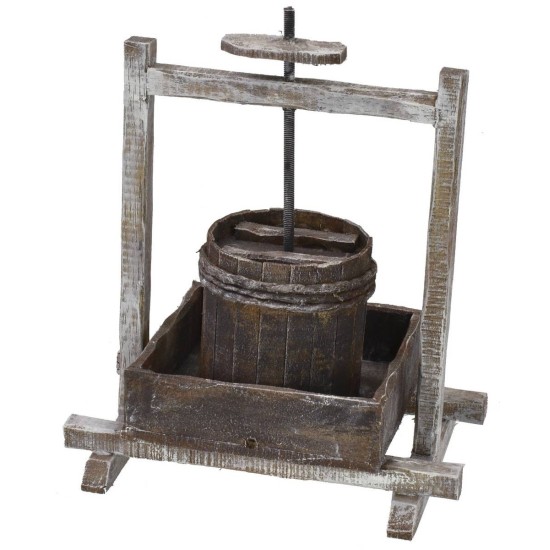 Wooden press cm 14x10x16 h for statues of 20 cm