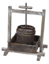 Wooden press cm 14x10x16 h for statues of 20 cm