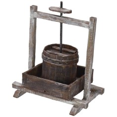 Prensa de madera de 14x10x16 cm de altura para estatuas de 20 2
