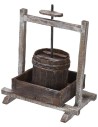 Prensa de madera de 14x10x16 cm de altura para estatuas de 20