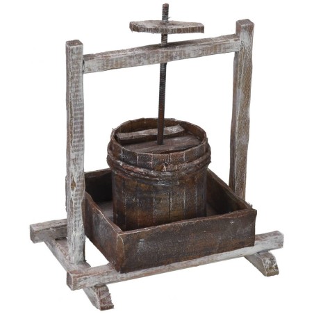 Prensa de madera de 14x10x16 cm de altura para estatuas de 20