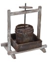 Wooden press cm 14x10x16 h for statues of 20 cm
