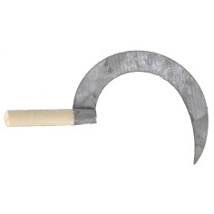 Hoz de madera y metal de 6,2 cm Mundo Pesebres 2