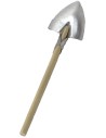 Shovel in wood and metal 10.2 cm