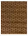 Panel de corcho con ladrillos grandes de 25x20x1 cm