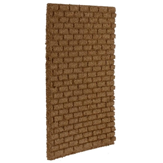 Panel de corcho con ladrillos grandes de 25x20x1 cm
