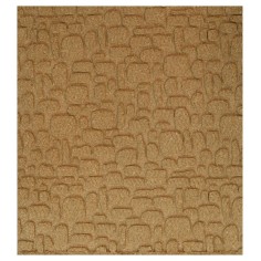 Cork panel with staggered stones 10x50x1 cm in 3 parts